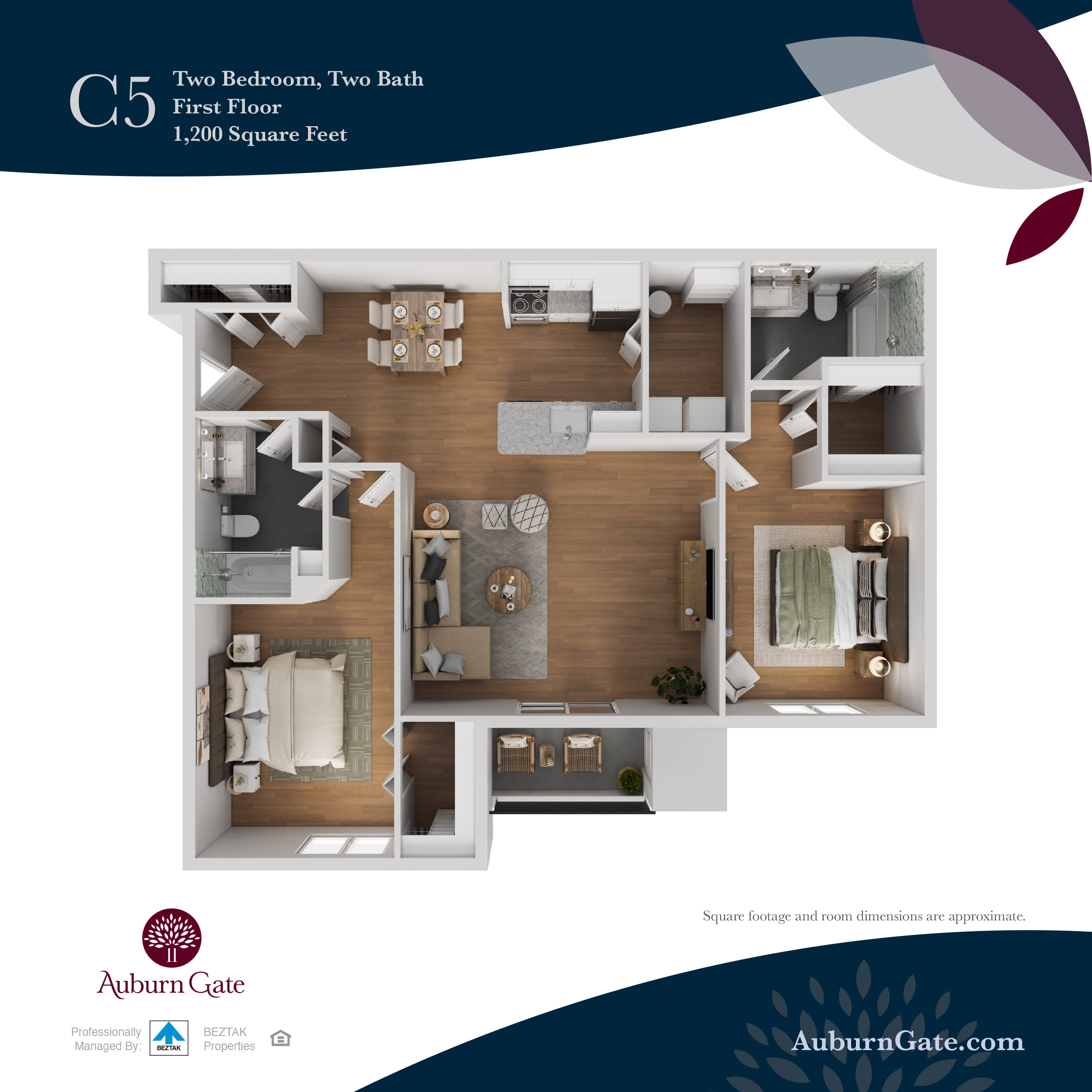 C5 Enhanced floor plan